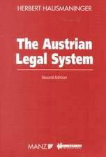 The Austrian Legal System, 2nd Edition