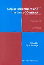 Unjust Enrichment and the Law of Contract