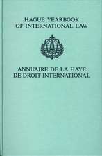 Hague Yearbook of International Law / Annuaire de la Haye de droit International, Vol. 14 (2001)