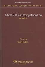 Article 234 and Competition Law. an Analysis