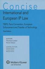 Concise International and European IP Law 3e