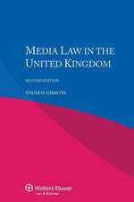 Media Law in the United Kingdom