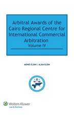 Arbitral Awards of the Cairo Regional Centre for International Commercial Arbitration IV