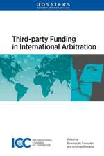 Third Party Funding in International Arbitration