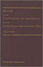 Review of the Convention of the Sale of International Goods (1999-2000)