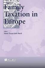 Family Taxation in Europe