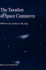 The Taxation of Space Commerce