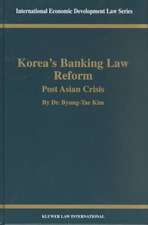 Korea's Banking Law Reform