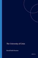 The University of Crisis