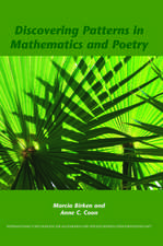 Discovering Patterns in Mathematics and Poetry