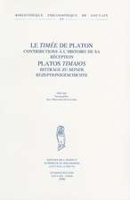 Le Timee de Platon