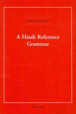 A Hindi Reference Grammar