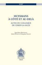 Huysmans, a Cote Et Au-Dela