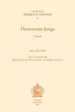 Dictionnarie Kenga: Tchad