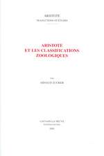 Aristote Et les Classifications Zoologiques