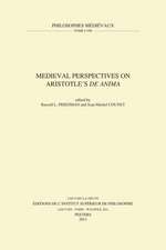 Medieval Perspectives on Aristotle's de Anima