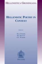 Hellenistic Poetry in Context