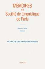 Actualite Des Neogrammairiens