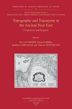 Topography and Toponymy in the Ancient Near East: Perspectives and Prospects