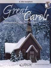 Great Carols - Instrumental Solos for Christmas - Eb Alto Saxophone (Book/Online Audio)