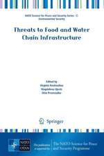 Threats to Food and Water Chain Infrastructure