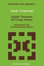 Ergodic Theorems for Group Actions: Informational and Thermodynamical Aspects