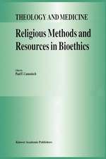 Religious Methods and Resources in Bioethics