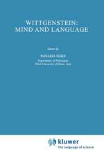 Wittgenstein: Mind and Language