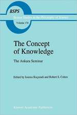 The Concept of Knowledge: The Ankara Seminar