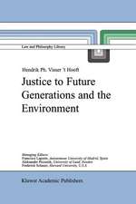 Justice to Future Generations and the Environment