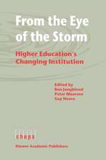 From the Eye of the Storm: Higher Education's Changing Institution