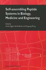 Self-Assembling Peptide Systems in Biology, Medicine and Engineering