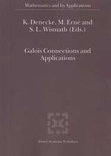 Galois Connections and Applications