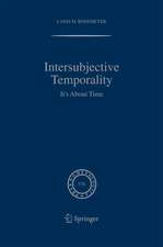 Intersubjective Temporality: It's About Time