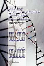 Solid State NMR Spectroscopy for Biopolymers: Principles and Applications