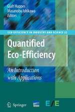 Quantified Eco-Efficiency: An Introduction with Applications