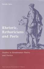 Rhetoric, Rhetoricians and Poets