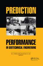 Prediction Versus Performance in Geotechnical Engineering: Proceedings of the symposium, Bangkok, 30 Nov.-4 Dec.1992