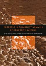 Progress in Durability Analysis of Composite Systems: Proceedings of the 3rd international conference DURACOSYS, Blacksburg, Virginia, 14-17 September 1997