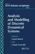 Analysis and Modelling of Discrete Dynamical Systems