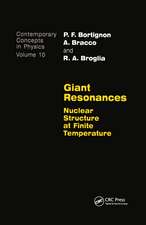 Giant Resonances