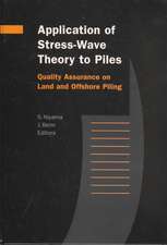 Application of Stress-Wave Theory to Piles: Quality Assurance on Land and Offshore Piling