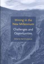 Mining in the New Millennium - Challenges and Opportunities