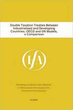 Double Taxation Treaties Between Industrialised and Developing Countries:OECD and UN Models