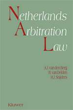 Netherlands Arbitration Law