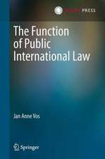 The Function of Public International Law