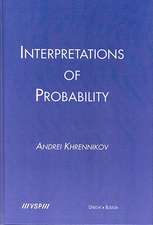 Interpretations of Probability