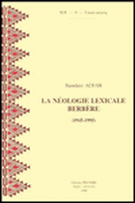 La Neologie Lexicale Berbere (1945-1995)