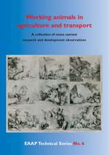 Working animals in agriculture and transport