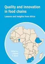 Quality and innovation in food chains: Lessons and insights from Africa